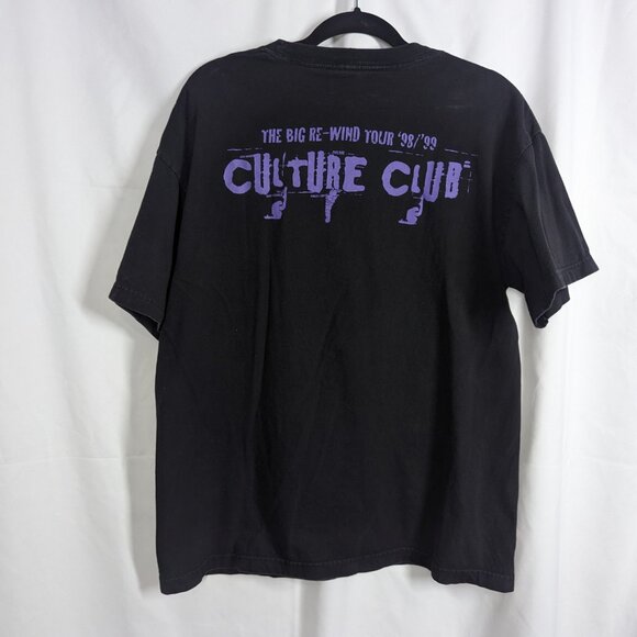 Culture Club The Big Rewind Tour 1998-99 Vintage Band Tee T-Shirt Size Large - Picture 6 of 6
